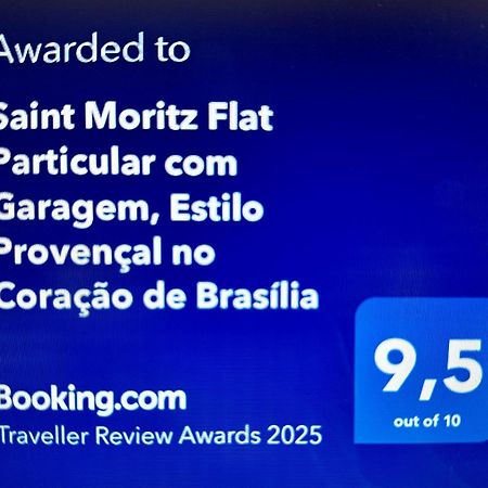 Appartement Saint Moritz Express Flat Particular com Garagem, Estilo Provençal no Coração de Brasília Extérieur photo